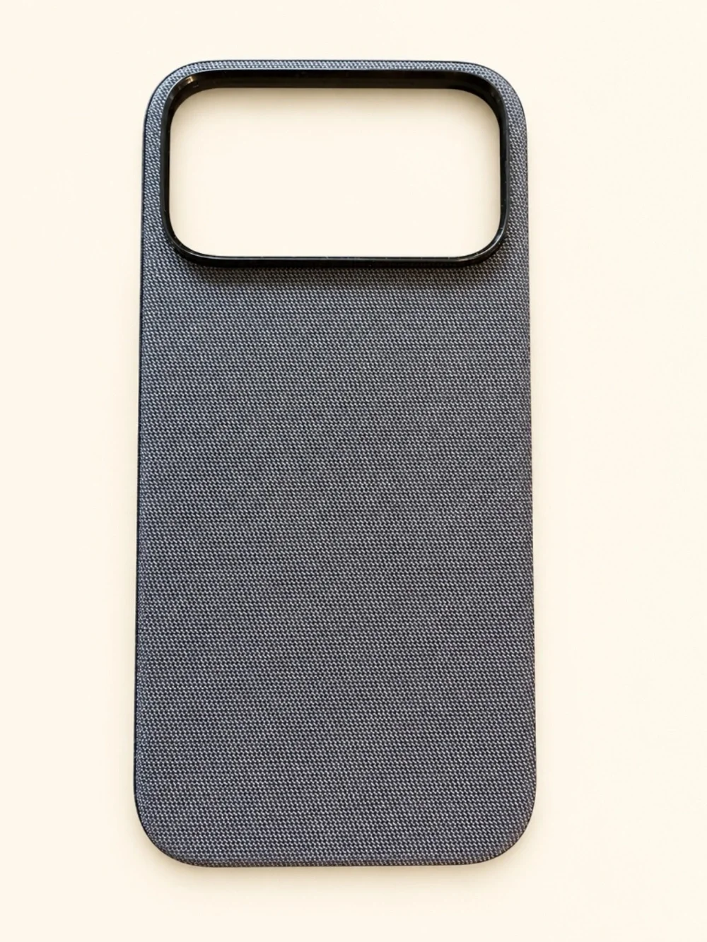 Black Magnetic Textured Case for iPhone 17 Pro Max with Camera Protection